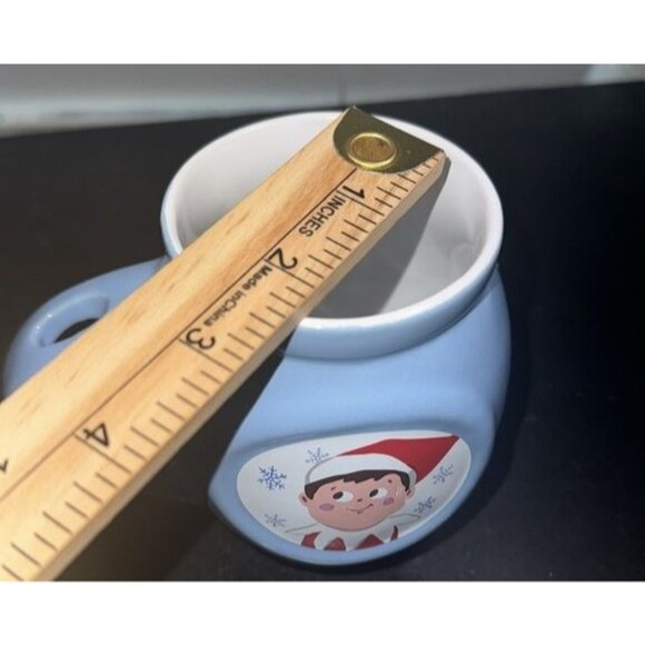 ELF On The Shelf Mugs Set OF 2 Blue Christmas Holiday - Picture 7 of 9
